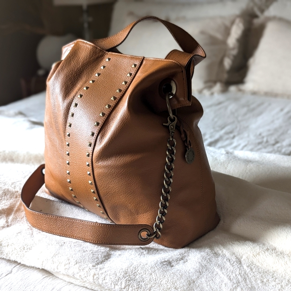BCBGMaxazria Tote in Pebble Grain Leather